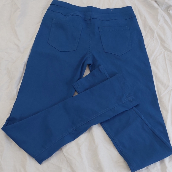 Blue stretch, skinny pants - Picture 1 of 3
